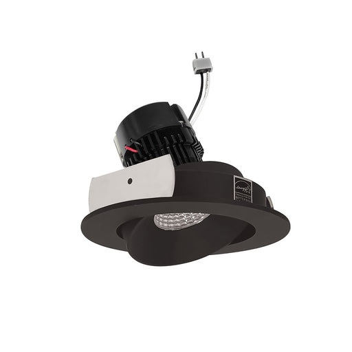 Nora 4" Pearl LV LED Rnd Cone, Brz Rfl/Flg, 3500K, Brz - NPRLV-4RC35XBZ