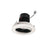 Nora 4" Pearl LV LED Rnd Cone, Comfort Dim, Blk/Wht - NPRLV-4RCCDXBW