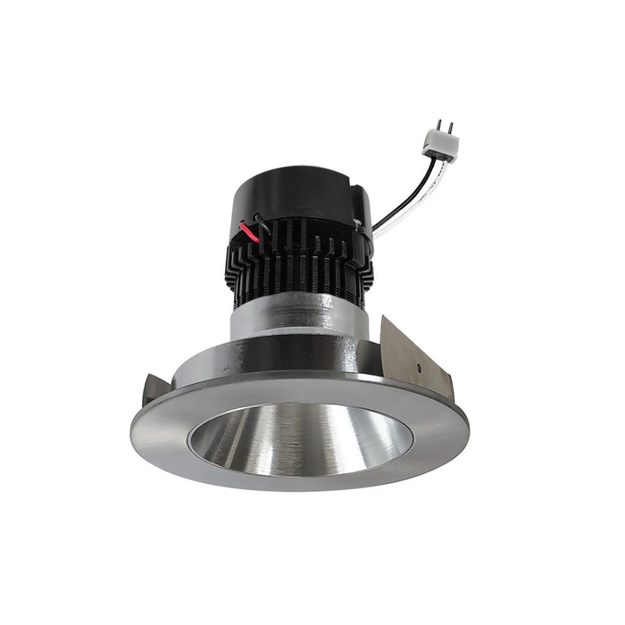 Nora 4" Pearl LV LED Rnd Retro Rfl, 2700K, Natural Metal - NPRLV-4RNDC27XNN