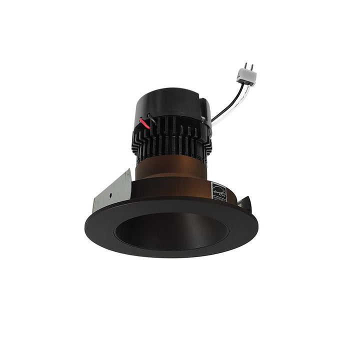 Nora 4" Pearl LV LED Rnd Retro Rfl, Brz Rfl/Flg, 3500K, Brz - NPRLV-4RNDC35XBZ
