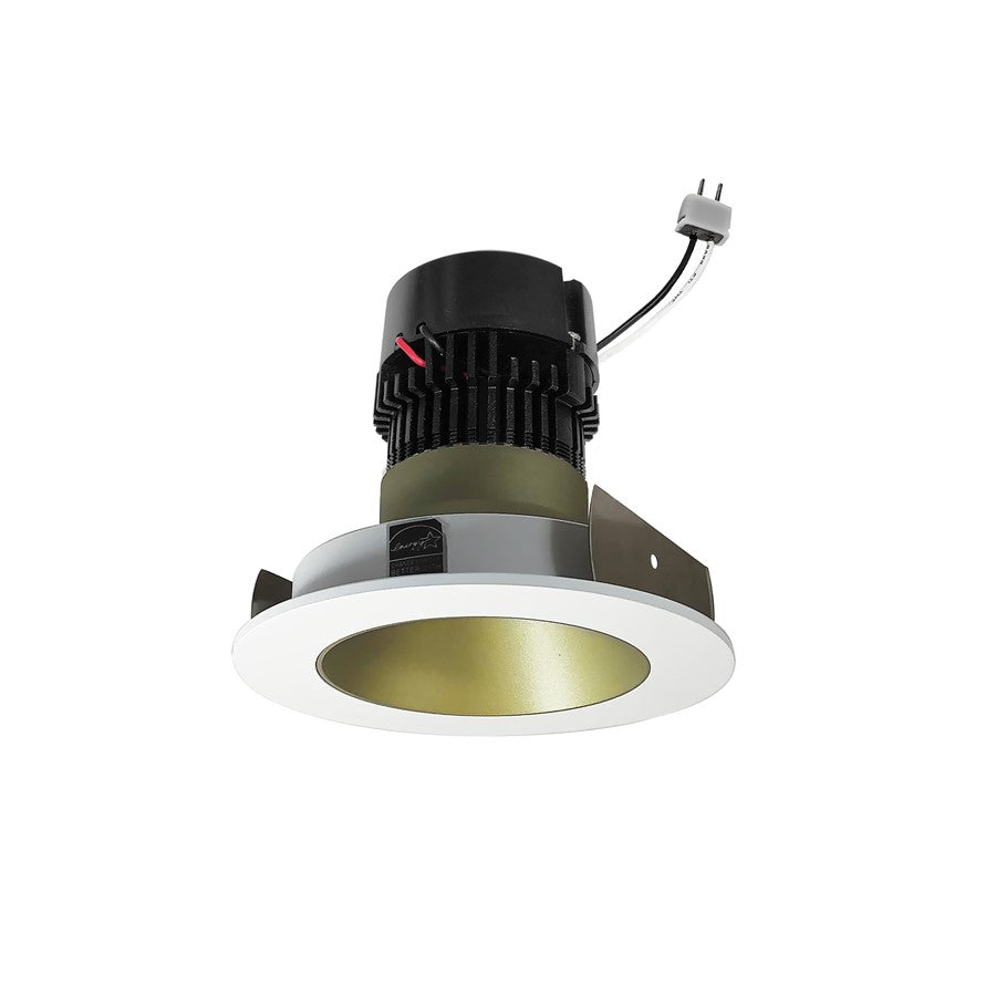 Nora 4" Pearl LV LED Rnd Retro Rfl, 3500K, Chmp Haze/MPW - NPRLV-4RNDC35XCHMPW