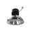 Nora 4" Pearl LV LED Rnd Retro Rfl, 3500K, Natural Metal - NPRLV-4RNDC35XNN