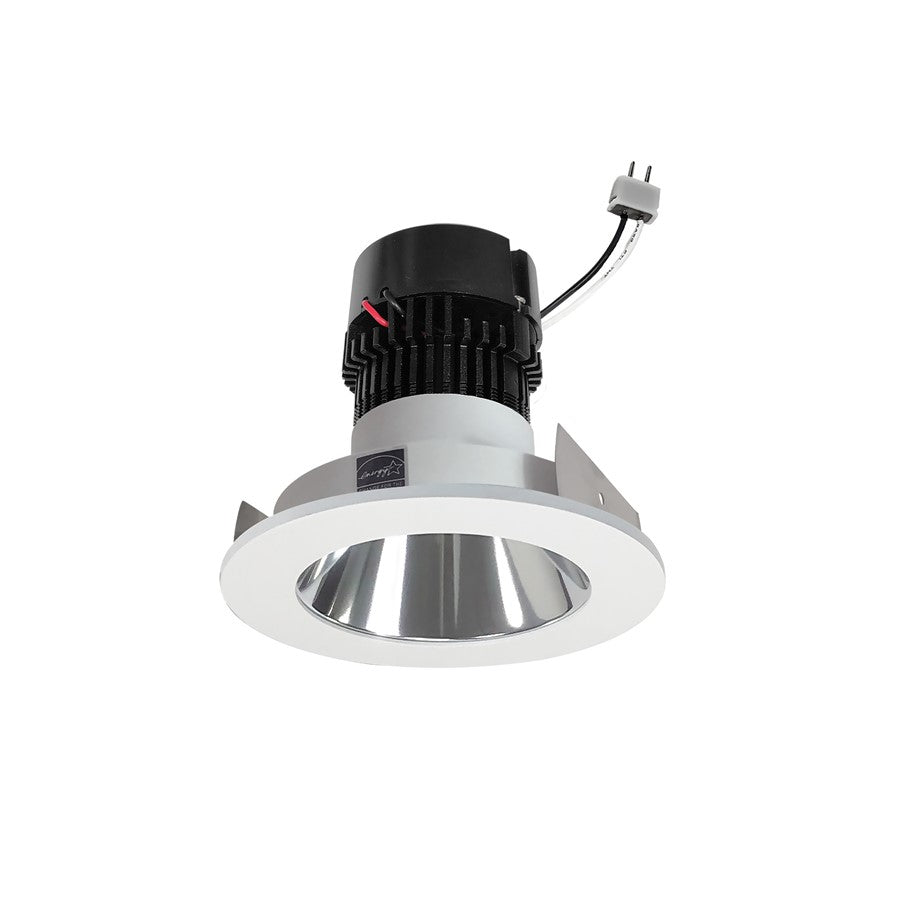 Nora 4" Pearl LV LED Rnd Retro Rfl, Clr, 4000K, Clr/MPW - NPRLV-4RNDC40XCMPW