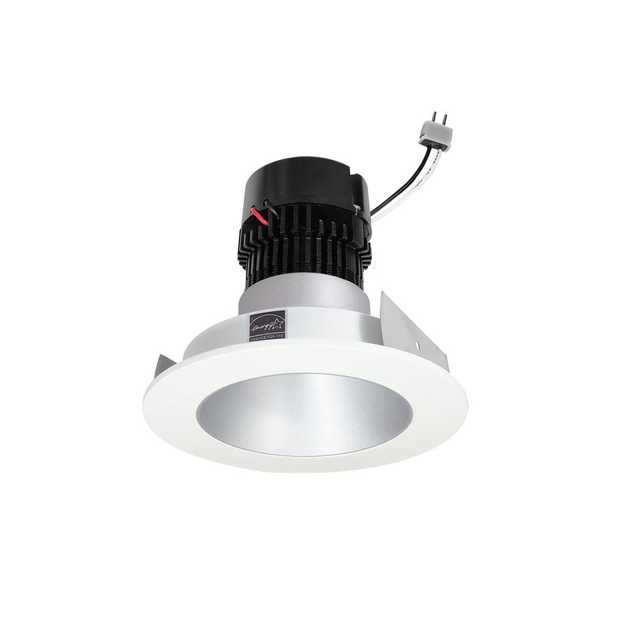 Nora 4" Pearl LV LED Rnd Retro Rfl, 4000K, Haze/MPW - NPRLV-4RNDC40XHZMPW