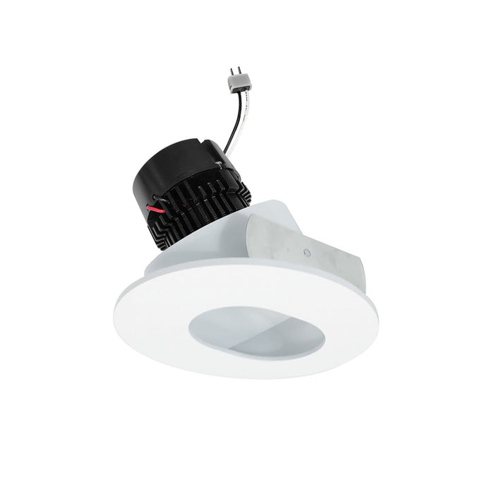 Nora 4" Pearl LED Rd Slot Aperture Retrofit, 11W/4000K, WH - NPRLV-4RSL40XMPW