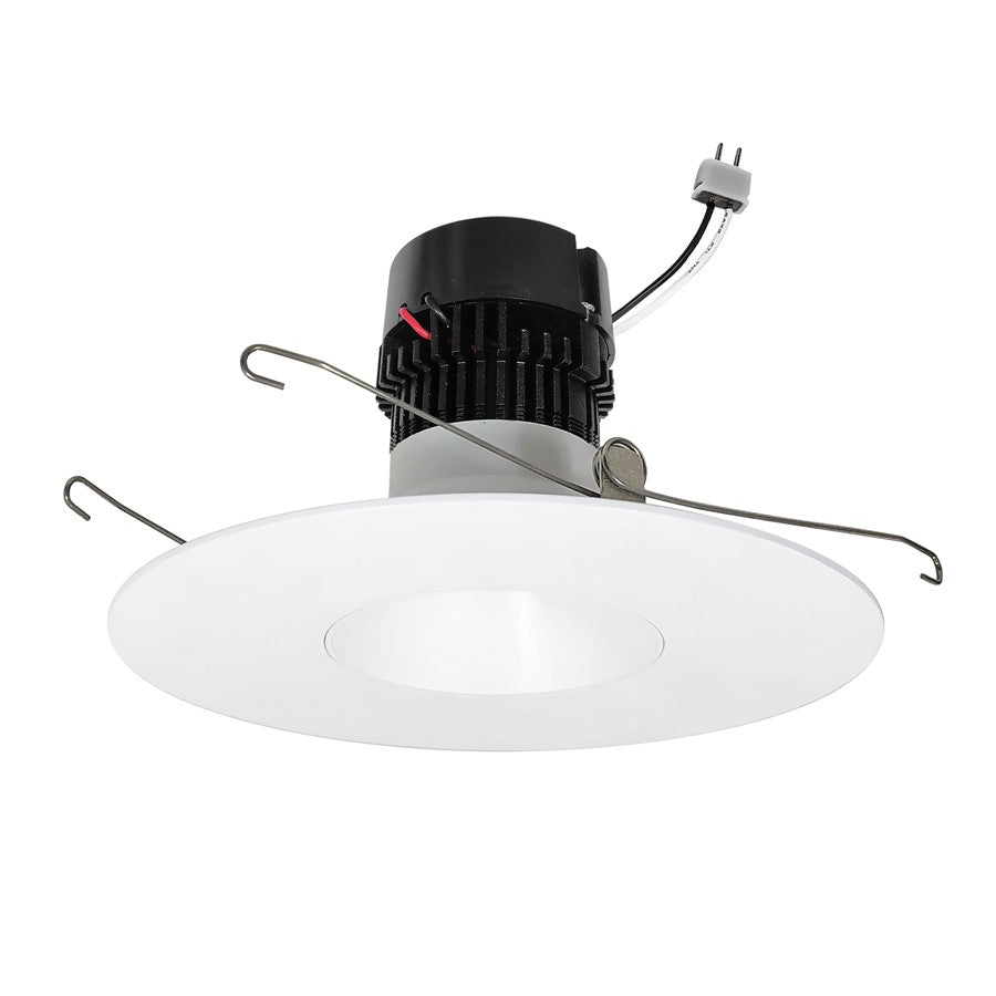 Nora 5"/6" Pearl LED Rd Retrofit Reflector, 11W/3500K, WH - NPRLV-56RNDC35XMPW
