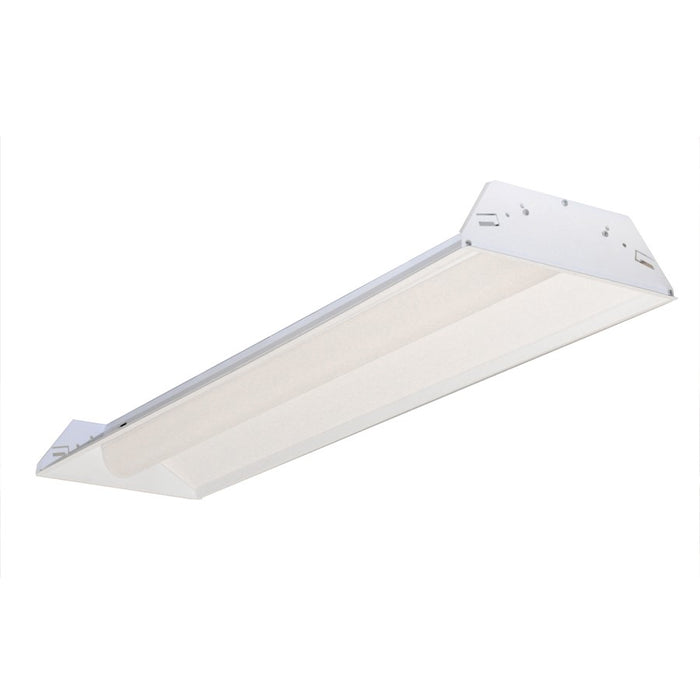 Nora 1x4 LED Center Basket Troffer, 5000K, Wht - NPTCB-E14-50W