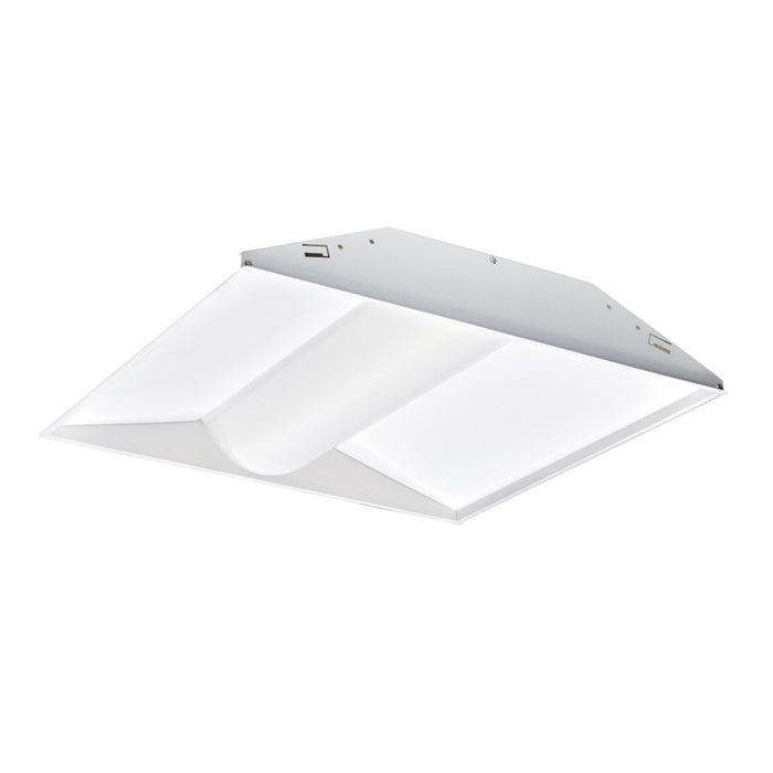 Nora Lighting 2X2 LED Center Basket Troffer, 4000K/White - NPTCB-E22-40AW