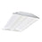 Nora Lighting 2X4 LED Center Basket Troffer, 5000K/White - NPTCB-E24-50AW