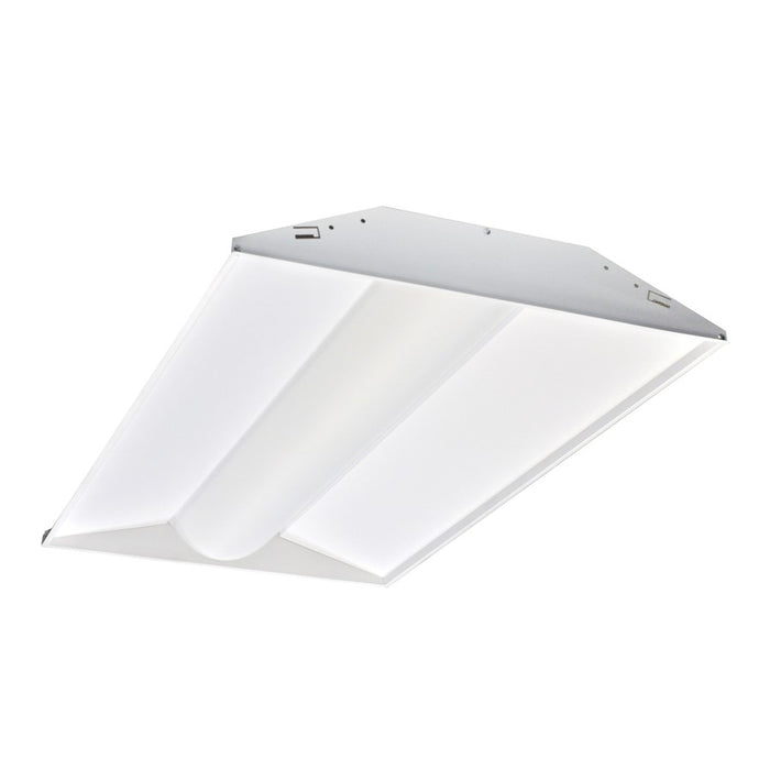 Nora Lighting 2X4 LED Center Basket Troffer, 5000K/White - NPTCB-E24-50AW