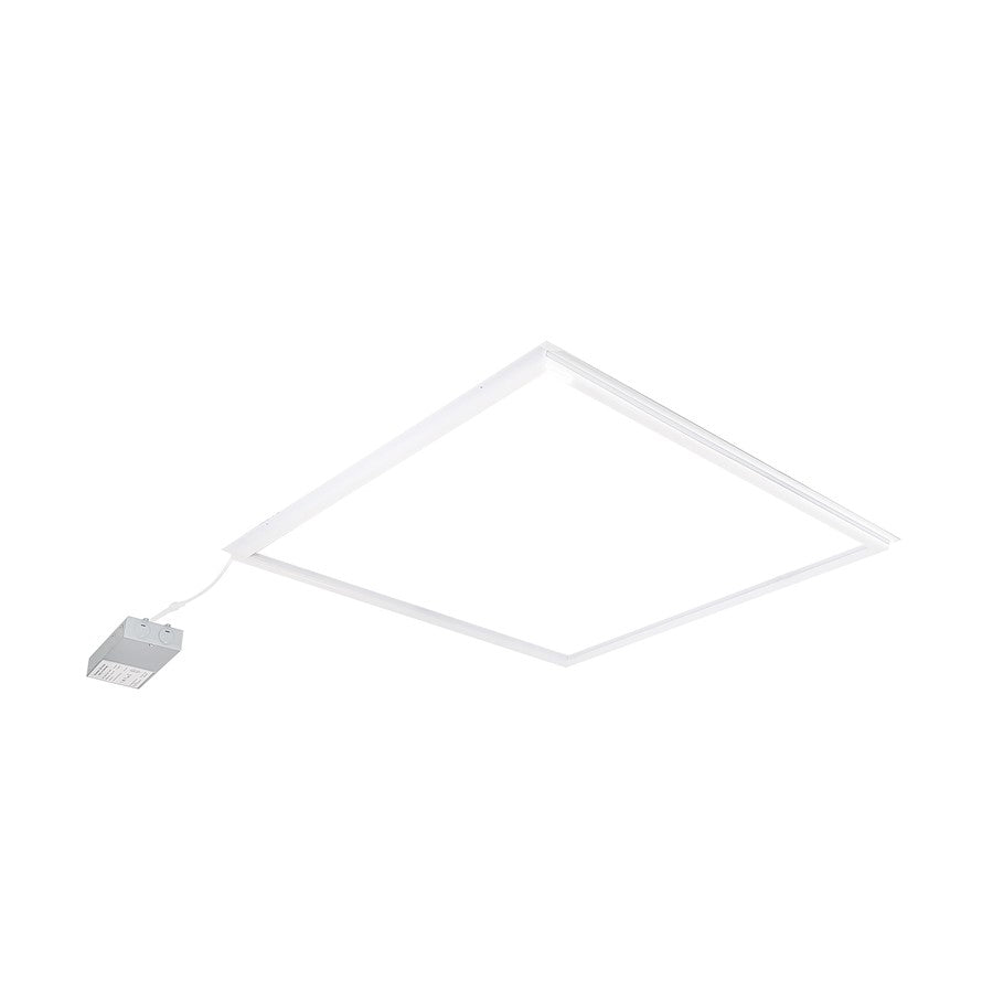 Nora Lighting 2'X2' LED Frame Light/Selectable Lumens/Cct/WH - NPTPSW-E22-345W