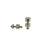 Nora Lighting 3 Set Of Screw Nuts, 3 Pointy - NRA-203