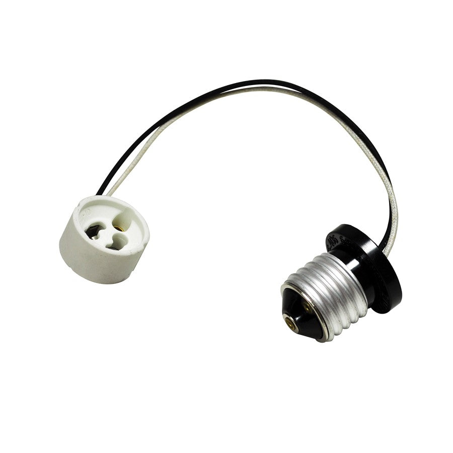 Nora Lighting Pigtail, Mr16, Gu10, 12", Med Base - NRA-34-10