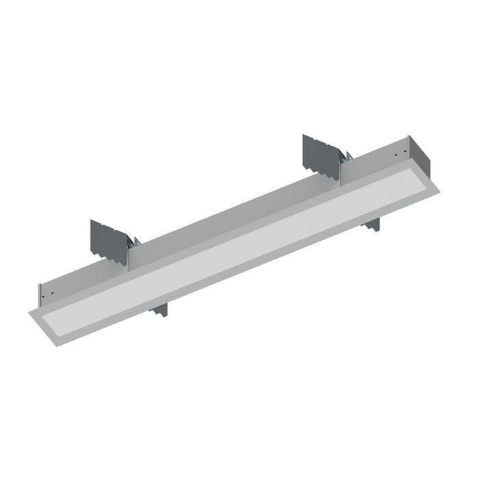 Nora 2' L-Line LED Rcs Lin, 2100lm, Alum/Alum, 3500K, Alum - NRLIN-21035A