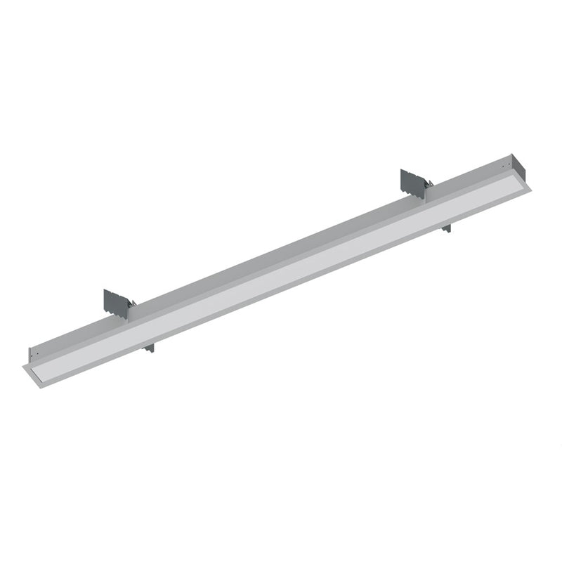 Nora 4' L-Line LED Rcs Lin, 4200lm, Alum/Alum, 3500K, Alum - NRLIN-41035A