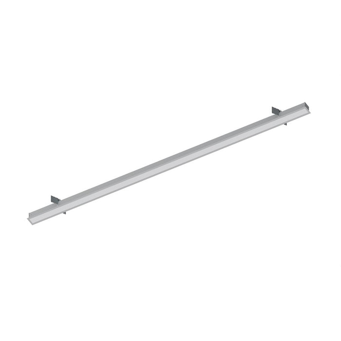 Nora 8' L-Line LED Rcs Lin, 8400lm, Alum/Alum, 3500K, Alum - NRLIN-81035A