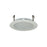 Nora Lighting 4" Albalite Lens w/ Metal Trim, White, - NS-22W