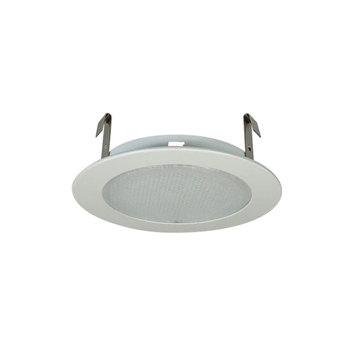 Nora Lighting 4" Albalite Lens w/ Metal Trim, White, - NS-22W