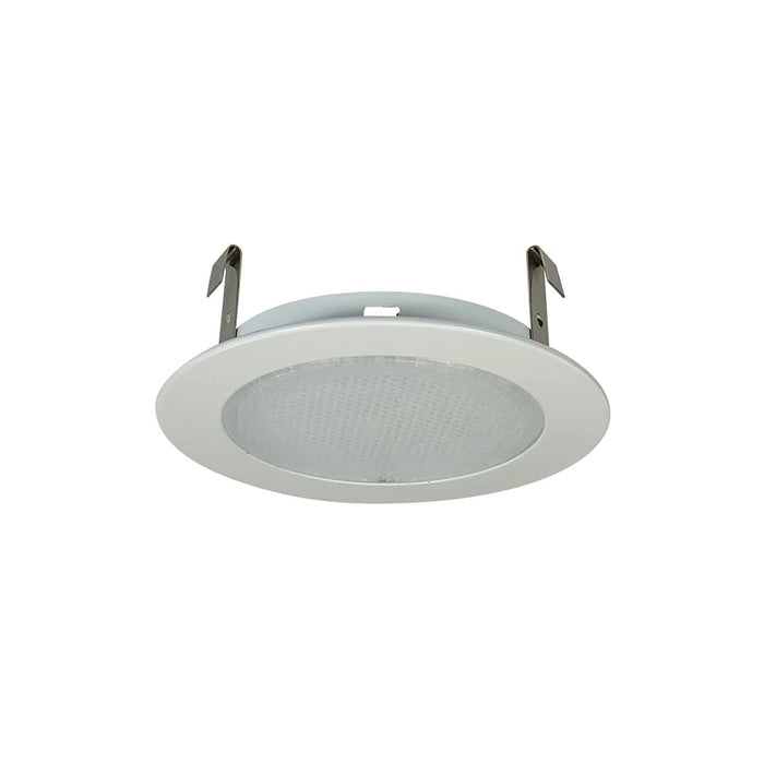 Nora Lighting 4" Albalite Lens w/ Metal Trim, White, - NS-22W