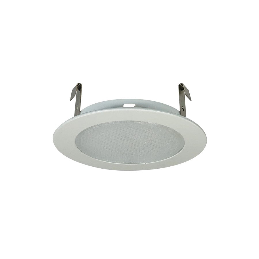 Nora Lighting 4" Albalite Lens w/ Metal Trim, White, - NS-22W