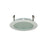 Nora Lighting 4" Frosted Flat Lens/Metal Trim, White - NS-26W