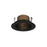 Nora Lighting 4" Bronze Stepped Metal Baffle Trim/Bronze Metal Ring - NS-40BZBZ