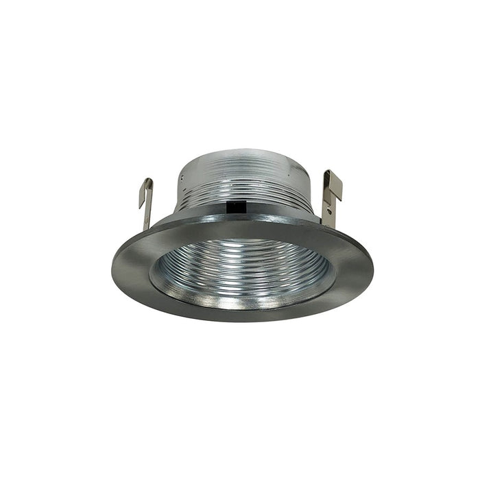 Nora Lighting 4" Natural Metal Stepped Metal Baffle Trim/Metal Ring - NS-40N