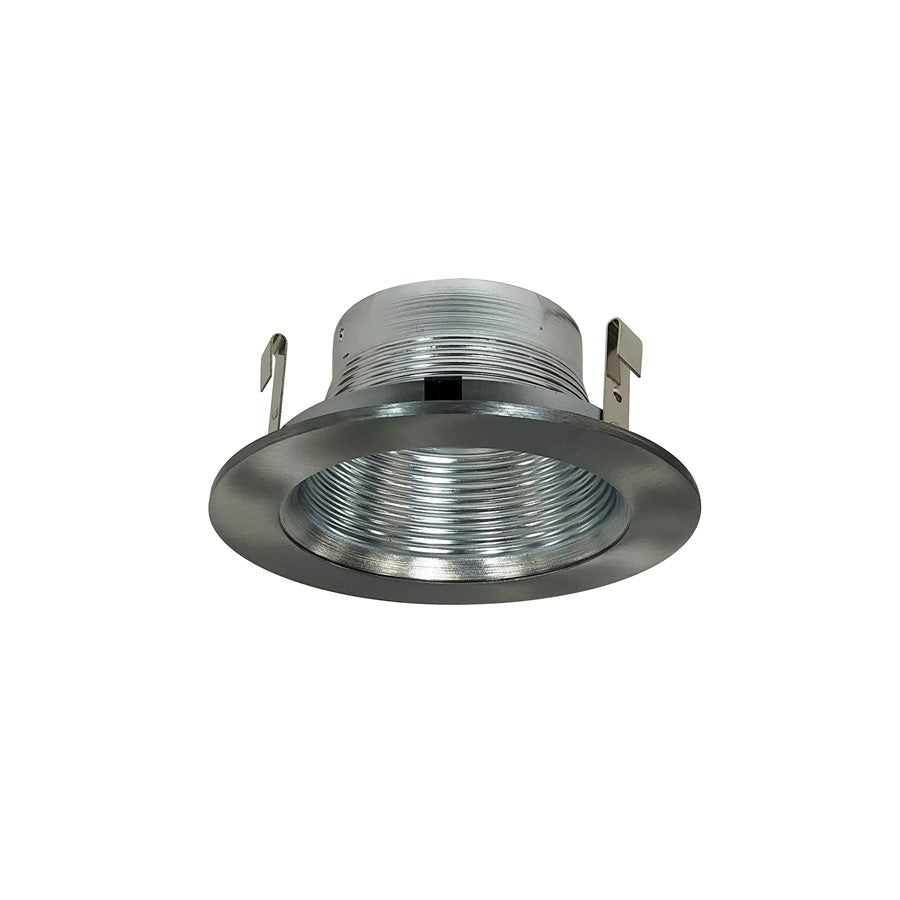 Nora Lighting 4" Natural Metal Stepped Metal Baffle Trim/Metal Ring - NS-40N