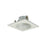 Nora Lighting 4" Whth Baffle, Sq White Trim - NS-4910WW