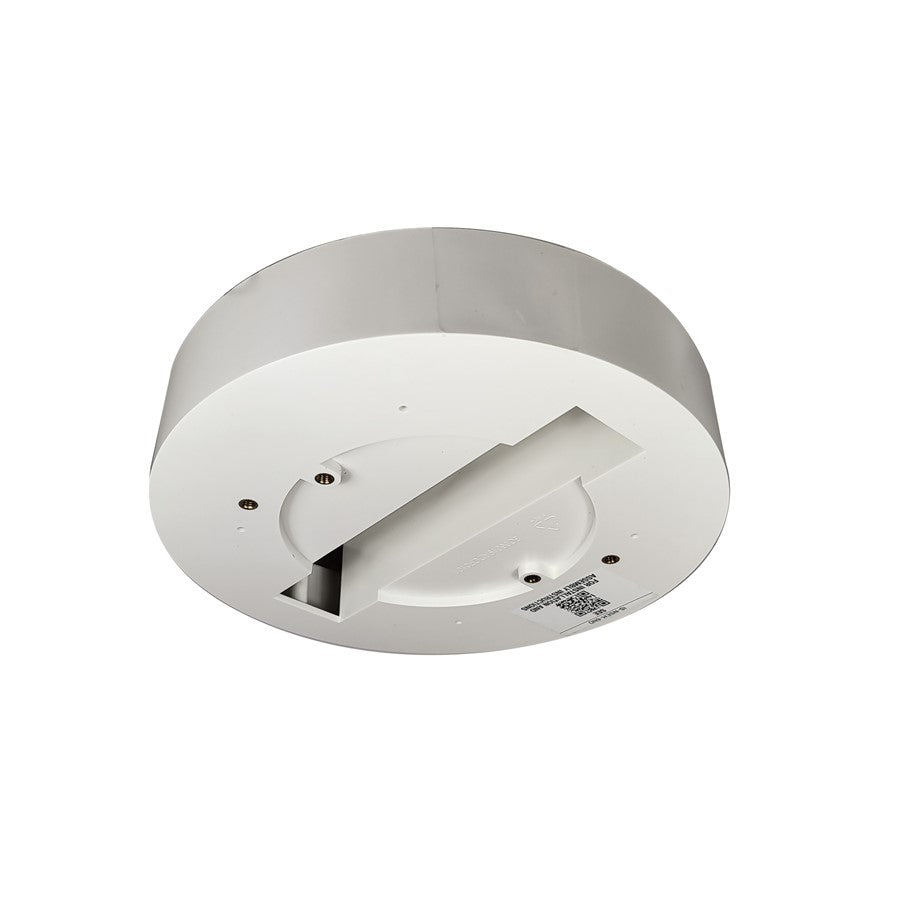 Nora Decorative Enclosure w/o Emerg Drv for 6" ELO, Wht - NSEM-6NDW
