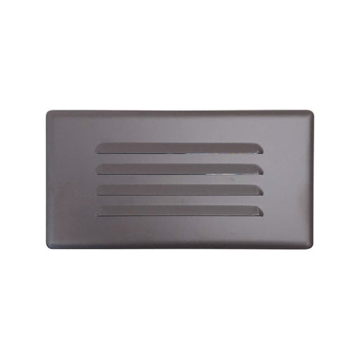Nora Lighting LED Step Light/Louver Face, 2W 120V/Bronze - NSI-601BZ
