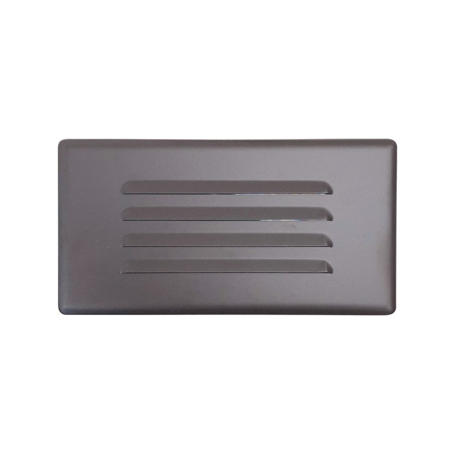 Nora Lighting LED Step Light/Louver Face, 2W 120V/Bronze - NSI-601BZ