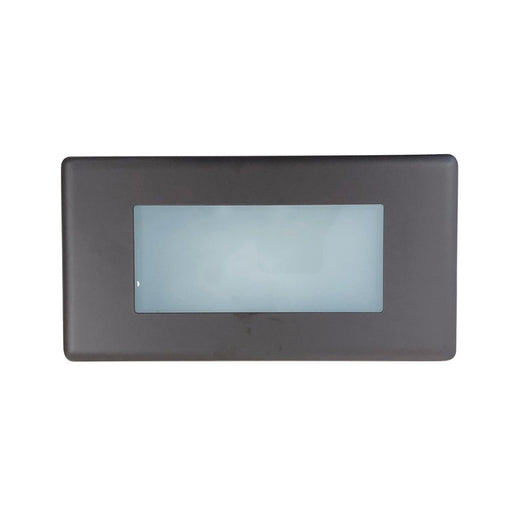 Nora Lighting LED Step Light/Frosted Glass Lens Face, 2W 120V/Bronze - NSI-602BZ