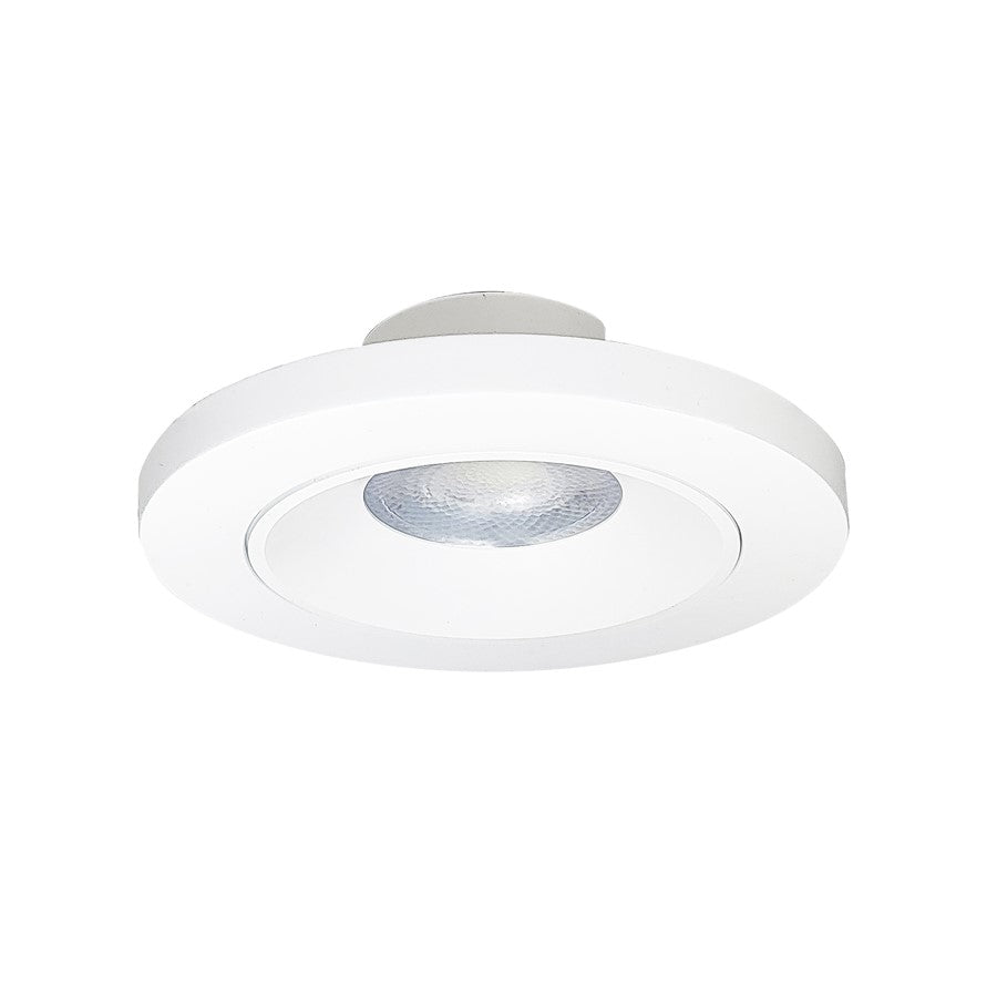 Nora 4" Regressed Slim LED Surface Mount, 950lm/13W, White - NSLIM-4REGL1TWMPW