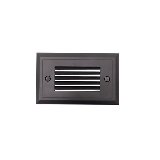 Nora Mia Die-Cast Mini LED Step/Louver Face, 74Lm/1.5W/3000K, BZ - NSW-641-30BZ