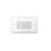Nora Mia Die-Cast Mini LED Step/Louver Face/1.5W/3000K/WH/120V - NSW-641-30W