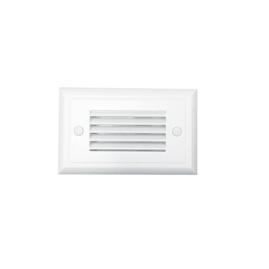 Nora Mia Die-Cast Mini LED Step/Louver Face/1.5W/3000K/WH/120V - NSW-641-30W