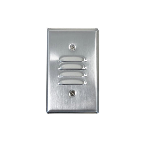 Nora Mini LED Step Light/Louver Faces, 1W/90+ CRI/2700K/Nickel/120V - NSW-6619BN