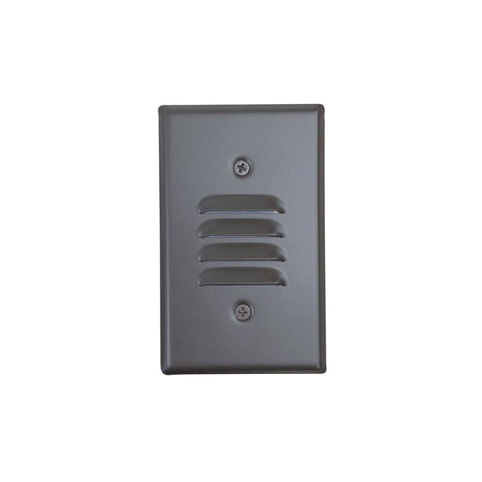 Nora Mini LED Step Light/Louver Face Plates, 1W/90+ CRI/2700K, BZ - NSW-6619BZ