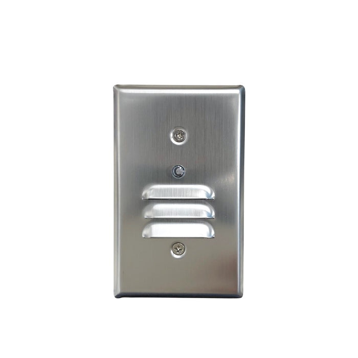 Nora Mini LED Step Lt w/Photocell, 2700K, Wht - NSW-6619PC-BN