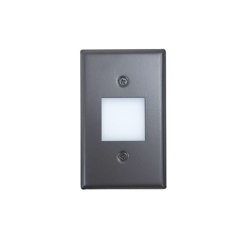 Nora Mini LED Step/Lens Face, 1W/90+ CRI/2700K, BZ, 120V/Frosted - NSW-6629BZ
