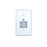 Nora Mini LED Step Lt w/Photocell, Frosted Glass, 2700K, Wht - NSW-6629PC-W