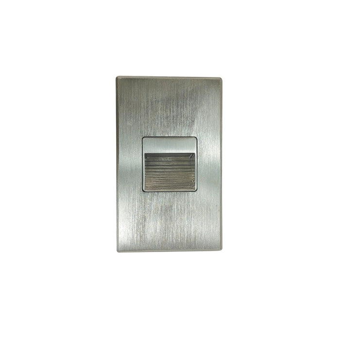 Nora Ari LED Step/Interchangeable Faces, 47Lm/2.5W/3000K, Nickel - NSW-720-30BN