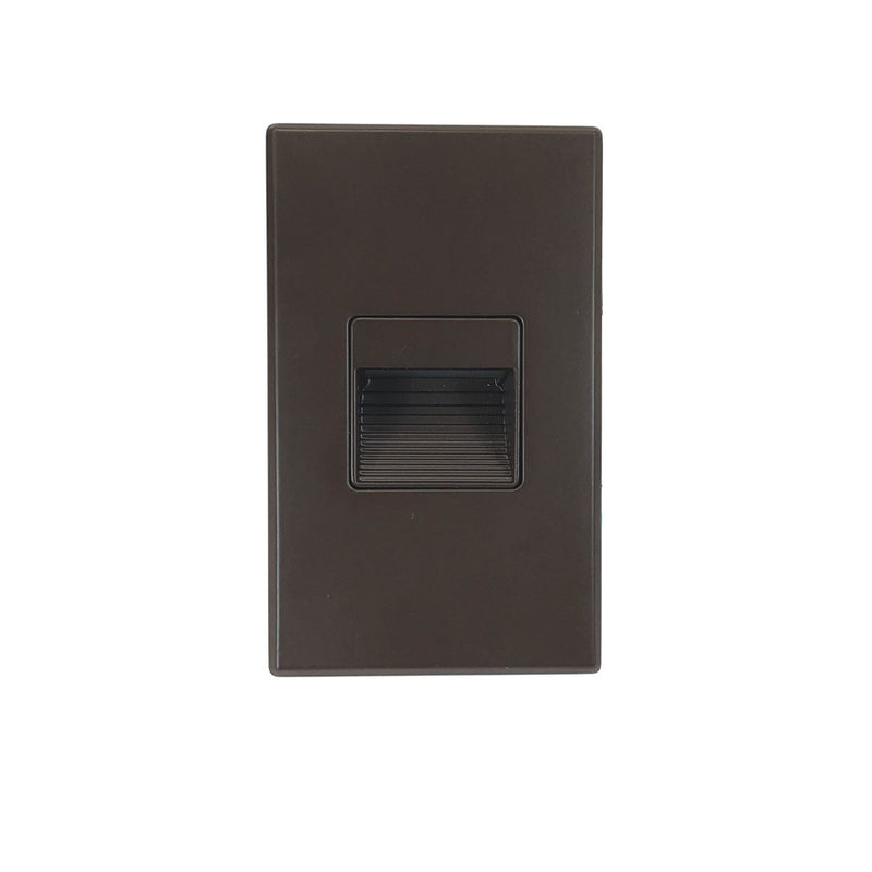 Nora Ari LED Step/Interchangeable Faces, 47Lm/2.5W/3000K, BZ - NSW-720-30BZ