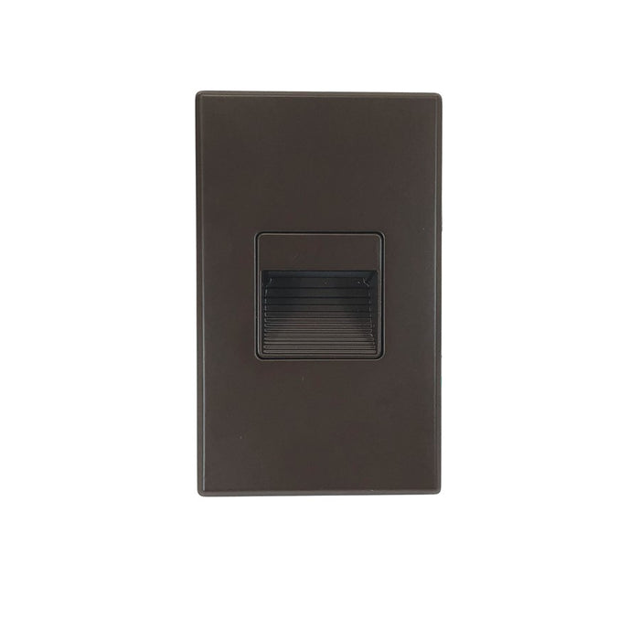 Nora Ari LED Step/Interchangeable Faces, 47Lm/2.5W/3000K, BZ - NSW-720-30BZ