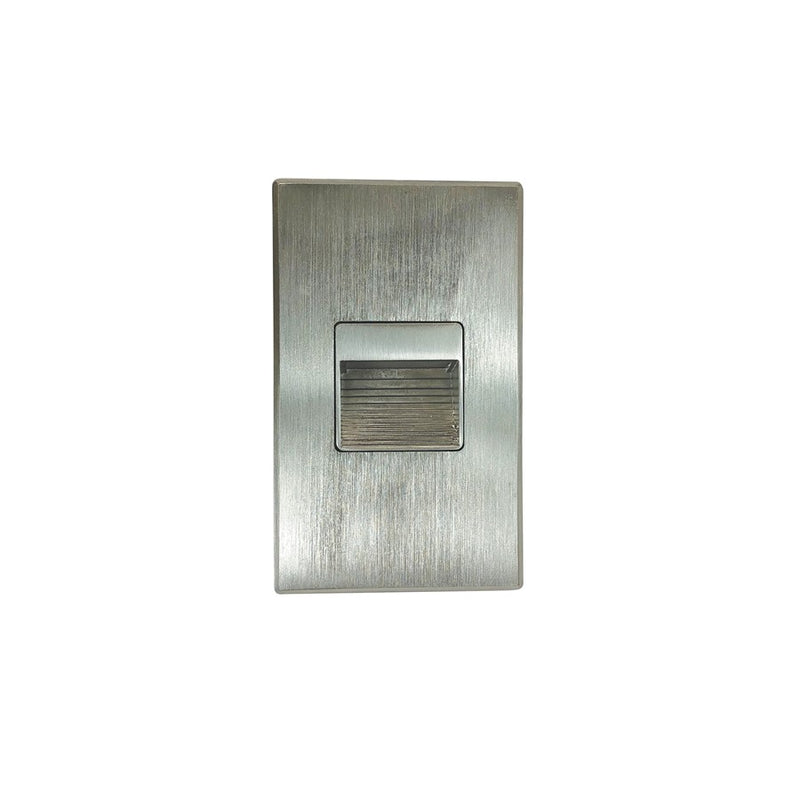 Nora Ari LED Step/Interchangeable Faces, 47Lm/2.5W/4000K, Nickel - NSW-720-40BN