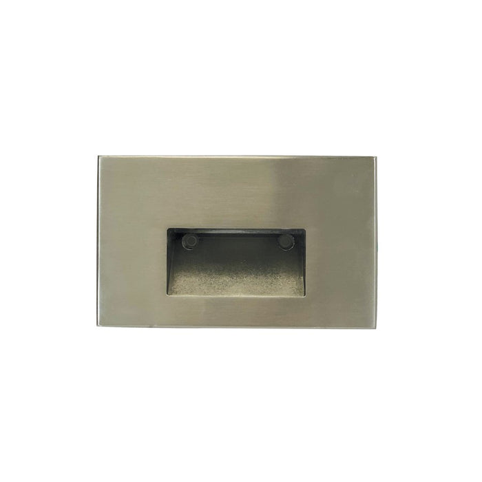 Nora Ari LED Step Light/Wall Wash Face, 88Lm/5W/3000K, Nickel - NSW-740-30BN