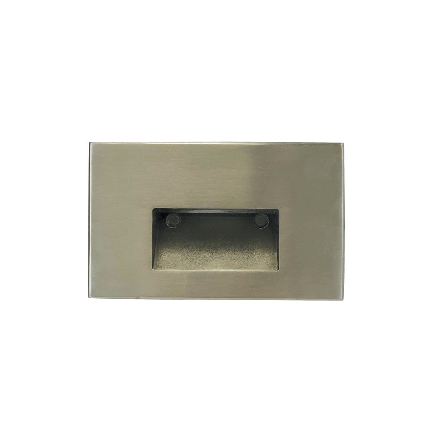 Nora Ari LED Step Light/Wall Wash Face, 88Lm/5W/3000K, Nickel - NSW-740-30BN