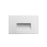 Nora Ari LED Step Light/Wall Wash Face Plate, 88Lm/5W/3000K, White - NSW-740-30W