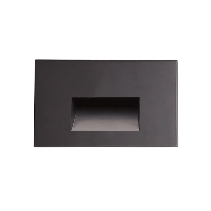 Nora Ari LED Step Light/Wall Wash Face Plate, 88Lm/5W/4000K, BZ - NSW-740-40DBZ